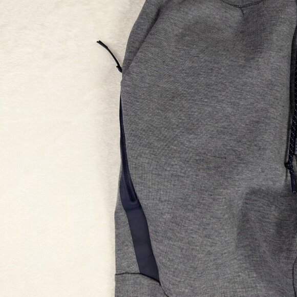 Nike Tech Fleece Jogger Gray Tapered Cropped Sweatpants 727355-091 Mens Size M - Picture 8 of 12